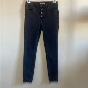 Madewell Wash black Skinny Jeans